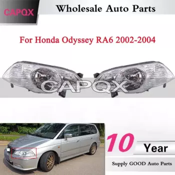 CAPQX 2 шт. для Honda Odyssey RA6 2002 2003 2004 передний налобный фонарь налсветильник фонарь 33151-scp W01 33101-scp W01