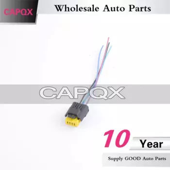 CAPQX 4-контактный задний фонарь для Nissan Qashqai 2008-2012, разъем для лампы заднего фонаря, лампа стоп-сигнасветильник, разъем для подключения