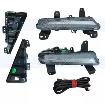 CAPQX A Set светодиодный дневные ходовые фонари для Geely Coolray Cool Proton X50 2022-2023, передняя противотуманная фонарь, дневная фонарь