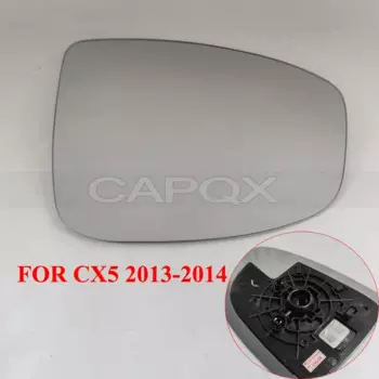 CAPQX для Mazda CX-5 CX5 2013-2021 с подогревом, боковое зеркало заднего вида, стекло зеркала, боковое зеркало, стеклянная линза