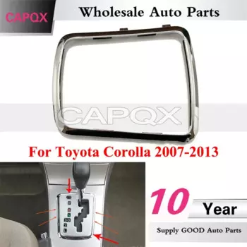 CAPQX рамка панели переключения передач для Toyota Corolla 2007-2013 рамка рычага переключения передач