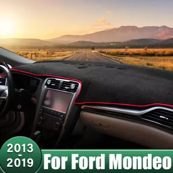 Крышка приборной панели автомобиля, избегайте световых накладок, козырьки от солнца, аксессуары для Ford Mondeo 5 MK5 Fusion 2013 2014 2015 2016 2017 2018 2019