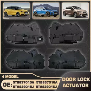 Привод дверного замка автомобиля, встроенная защелка для Audi A1 Audi A3 Audi Q3 SEAT Arona Ateca Formentor Ibiza MK5 Leon Toledo 2017-2025