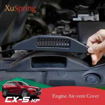 Решетка вентиляционного отверстия автомобильного двигателя для Mazda чехол CX5 2013 2014 2015 2016-2022 2023, защитная крышка, отделка, Аксессуары для стайлинга