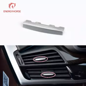 Автомобильная передняя решетка вентиляционного отверстия кондиционера зажим Слайдер переключатель для BMW X5 X6 F15 F16 X5M X6M 2014-2018