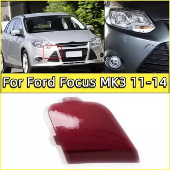 Крышка переднего бампера буксировочного крюка автомобиля для Ford Focus 3 MK3 1.6L 2.0L 2012 2013 2014 фаркопного крюка прицепа крышка с проушиной