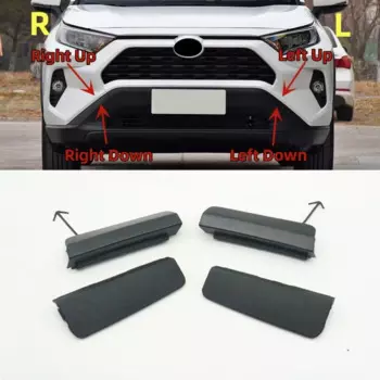 Передний бампер автомобиля, буксировочный крючок, крышка, крышка прицепа, буксировочная Крышка для Toyota RAV4 RAV 4 XA50 2019 2020 2021 2022 2023