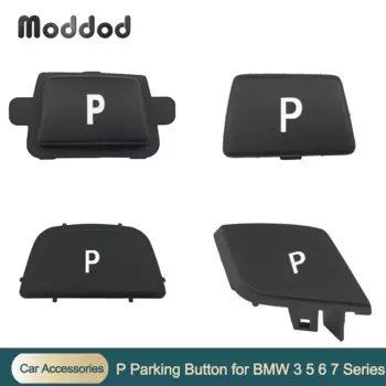 Ручка переключения передач автомобиля, кнопка для парковки, подходит для BMW 3, 5, 6, 7 серии, X3, X4, X5, X6, F25, F26, F30, F31, F10, F11, F01, сменная крышка