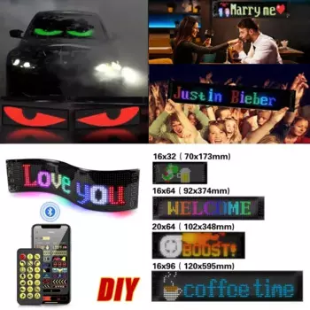 LINYIRAOM программируемая светодиодная матричная панель