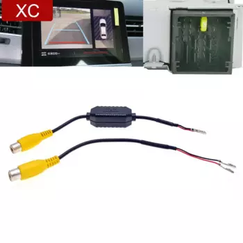 Автомобильный радиоприемник камеры заднего хода RCA кабель адаптер для Peugeot Citroen 208 2008 3008 5008 C4 C5 Cactus Picasso NAC SMEG