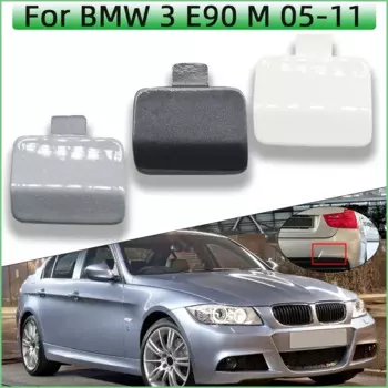 Задний бампер автомобиля, фаркоп, крышка для BMW 3 E90 LCI M Sport 2005-2008 2009 2010 2011 51128041134 Буксировочная отделка крышки