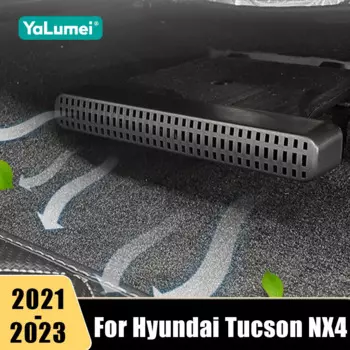 Заднее сиденье автомобиля под вентиляционным отверстием, крышка предотвращения попадания мусора, защитные чехлы для Hyundai Tucson NX4 2021 2022 2023, аксессуары