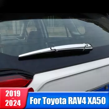 Накладка на рычаг заднего стеклоочистителя автомобиля для Toyota RAV4 XA50 2019 2020 2021 2022 2023 2024 RAV 4 Hybrid, аксессуары