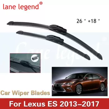Щетки стеклоочистителя автомобиля для Lexus ES ES250 ES300h ES350 2013 ~ 2017 2015 2016 XV60 250 300h 350 Передние стеклоочистители Автомобильные аксессуары