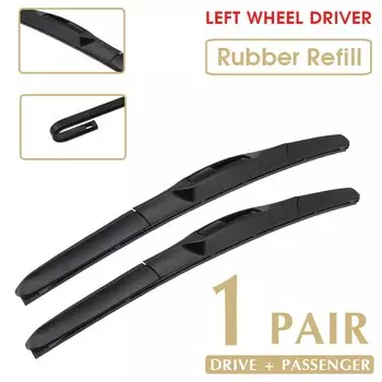 Car Wiper For Nissan X-TRAIL T31 24"+16" 2008-2013 Front Window Washer Windscreen Windshield Wipers Blades Accessories