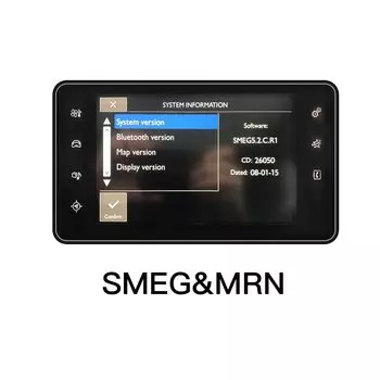 CARABC Беспроводная камера заднего вида с поддержкой Carplay Android Auto для Peugeot Citroen SMEG MRN NAC 208 308 508 3008 C4 DS3 DS5