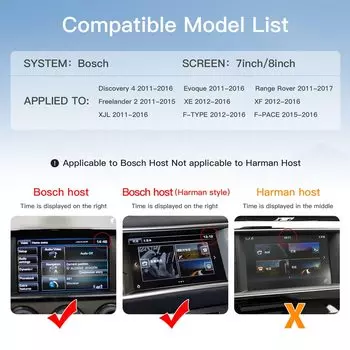 CARABC Wireless Carplay Android Auto для Land Rover Jaguar Discovery 4 Evoque Freelander 2 XE XF XJL Mirroring Decorder Box