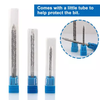 ATOPLEE Твердосплавное сверло для ремонта шин 3/4.5/6 мм