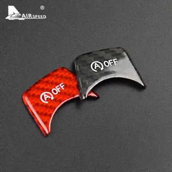 Углеродное волокно для BMW 3 4 серии F30 F31 F32 F33 F83 F82 M2 M3, аксессуары, внутренняя отделка, автомобильный двигатель, запуск, остановка, кнопка, наклейка