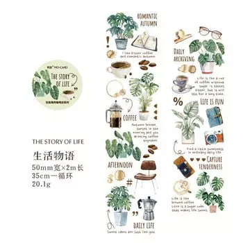 Card Lover Маскирующая лента "Кофейная серия"