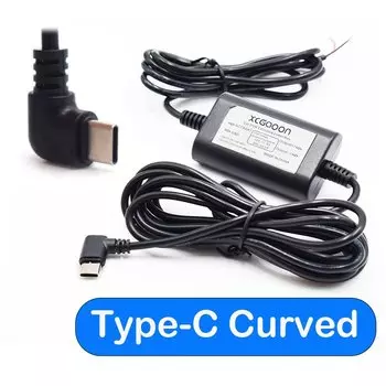 CarDash Cam Wire 3,1 м DVR Жесткий провод Комплект кабелей Видеорегистратор 12 В 24 В до 5 В Мини Micro Type-C USB Зарядное устройство Линия Автоматическая камера видеорегистратора