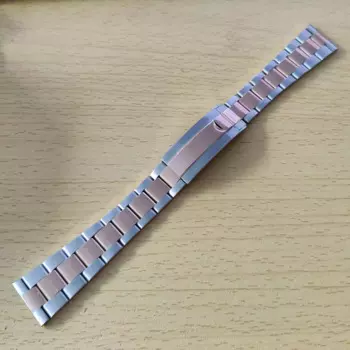 CARLYWET 20 22 мм твердые прямые винтовые звенья, стильная скользящая застежка, стальной ремешок для часов, браслет для Rolex SUBMARINER Seiko SKX