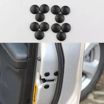 Carmilla 12 шт. Защитная крышка винта замка двери автомобиля для Toyota Camry Highlander RAV4 Crown Reiz Corolla Vios Yaris L C-hr CHR