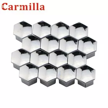 Carmilla 16 шт., колпачок для ступицы колеса автомобиля, выделенная крышка винта для Peugeot 207 208 3008 301 307 308 2008 408 508 207 407 4008
