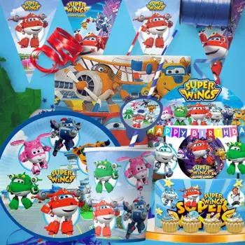 Набор для вечеринки Супер Крылья Disney из картона