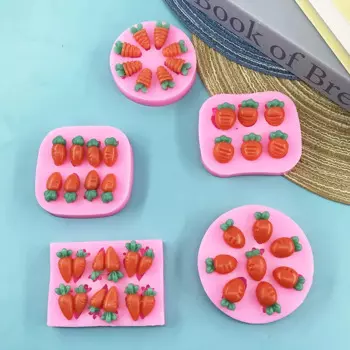 Форма для торта МNYB силиконовая мультяшная морковка