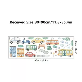 Cartoon ПВХ наклейки для стен BRUP