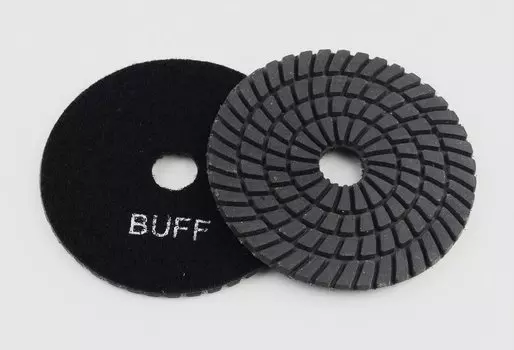 Casaverde Wet Black или White Buff Полировальная подушечка 4 дюйма 100 мм Алмазные гранитные полировальные подушечки для полировки гранита и мрамора