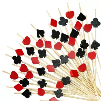 Коктейльные зубочистки бамбук AADECORZZ для вечеринки