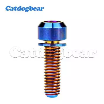 CATDOGBEAR Болты титановые M5 M6 с шайбами