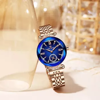 CAVEN DENTONBrandВодонепроницаемый стальной ремешок Модные женские часы Сетевой взрыв