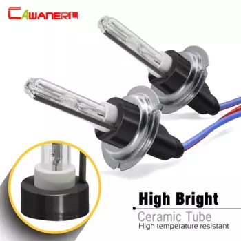 Cawanerl 55W Автомобильная ксеноновая лампа HID AC 4300K 6000K 8000K 12V для автомобильных фар противотуманных фар H1 H3 H7 H8 H9 H11 9005 HB3 9006 HB4