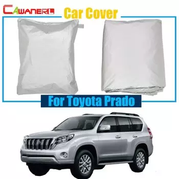 Cawanerl автомобильный чехол УФ-солнцезащитный козырек, устойчивый к снегу и дождю защитный чехол для Toyota Prado