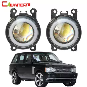 Cawanerl для Land Rover Range Rover III внедорожник (лм) 2009-2012 автомобиля 30 Вт Светодиодный туман светильник COB глаза ангела фары DRL Дневной ходовой огонь H11 12V