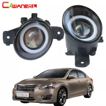 Cawanerl для Nissan Wingroad 2002-2005 автомобильная светодиодная лампа H11 противотуманная фара Angel Eye DRL дневные ходовые огни 30 Вт 3000 лм 12 В 2 шт.