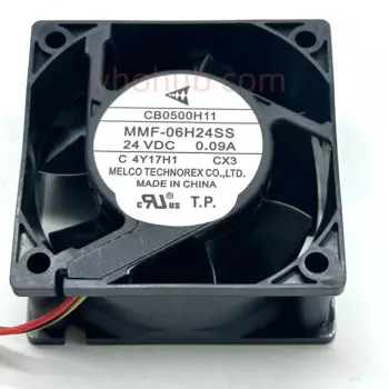 CB0500H11 MMF-06H24SS DC 24V 0.09A 60x60x25mm 3-проводной Вентилятор охлаждения сервера