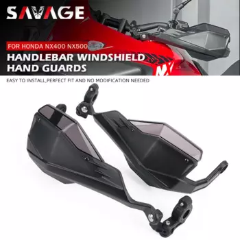 CB500X NX400 NX500 защита на руль, Внешняя защита для Honda NX 400 500 CB 500X 2019-2024, ветровое стекло