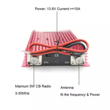 CB радиоусилитель мощности BJ-300 HF усилитель 3-30 МГц 100 Вт FM 200 Вт AM 300 Вт SSB рация