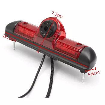 CCD Автомобильный стоп-сигнал Камера заднего вида для Citroen JUMPER III FIAT DUCATO X250 Peugeot BOXER III Светодиодный светильник Парковочная камера заднего вида