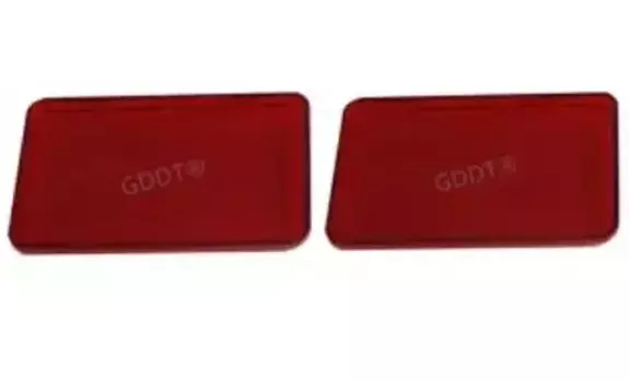 Цельная крышка дверной лампы для Pajero MB 337920 Крышка дверного фонаря V20 V70 для Montero V60 V30, красная крышка для Shogun Sport K90 V40