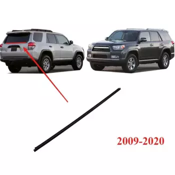Цельная резиновая защита заднего стекла для Toyota 4Runner 68292-35041 2009-2020, защитная пленка для заднего стекла, уплотнитель ламината снаружи