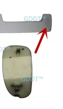 Цельный чехол спойлера без покраски для Pajero V73 V93 MR 605804 Винты спойлера с отверстием, грязная крышка, защита от дождя для Montero V77 V97