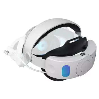 Цельный ремешок на голову RGB, белый пластик для гарнитуры Meta Quest 3 VR, Elite, сменный регулируемый улучшенный аксессуар VR