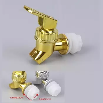 Золотой пластиковый кран для бутылок HUXUAN