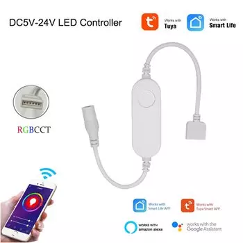 CENFAYA Мини RGB контроллер LED 12-24В