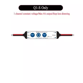 CENFAYA Q1-S 3-клавишный одноцветный диммер для светодиодной ленты